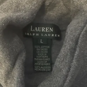 Ralph Lauren Heather Gray Cowl Neck Sweater thumbnail 2