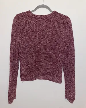 Divided Knit Sweater thumbnail 2