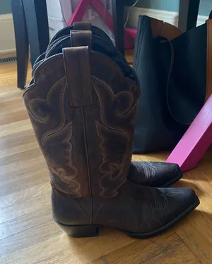 Cowgirl boots Brown Size 6.5 thumbnail 1