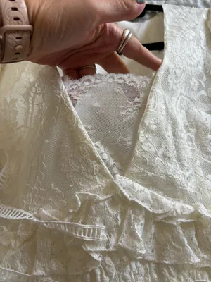 Boohoo Lace Dress White thumbnail 2