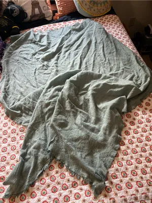 Lululemon Seafoam Green Travel Wrap Scarf thumbnail 1
