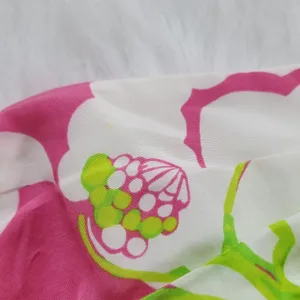 Lilly Pulitzer Blair Silk Dress strapless Ruffle hem‎ in Hot Pink size 6 Small thumbnail 11