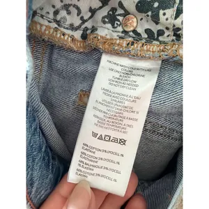 We The Free Risk Taker High Rise Straight Leg Jeans Blue Light Wash Size 28 thumbnail 6