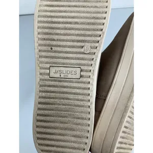 J/Slides NYC Womens Taupe Nubuck Leather Faux Fur Lined Platform Boots‎ Size 10 thumbnail 7