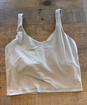 Longline sports bra tank Gray thumbnail 1