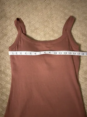 Abercrombie Bra-Free essential 90s ribbed mini dress, Medium NWT thumbnail 6