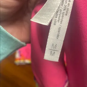 Aeropostale Pink Multicolor Tie-Dye Bikini Set thumbnail 4