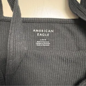 American Eagle Outfitters Women’s Wide Strap Black Bodysuit Sz L thumbnail 5