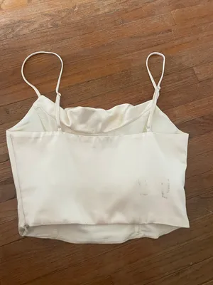 Zara Satin Corset Tank Top • Size S thumbnail 2