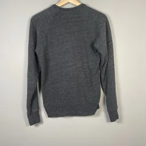 Homage Pittsburg #1 Super Soft Gray Gold Crewneck‎ Sweatshirt Size Small Heather thumbnail 5