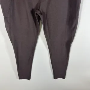 Beyond Yoga Leggings Women Large‎ Spacedye Out Of Pocket Yoga Purple thumbnail 3