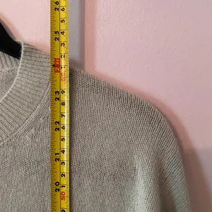 Theory Light Blue Cashmere Knit Crewneck Sweater Lightweight Minimalist Small thumbnail 8