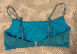 Triangl Blue Bikini Top thumbnail 2
