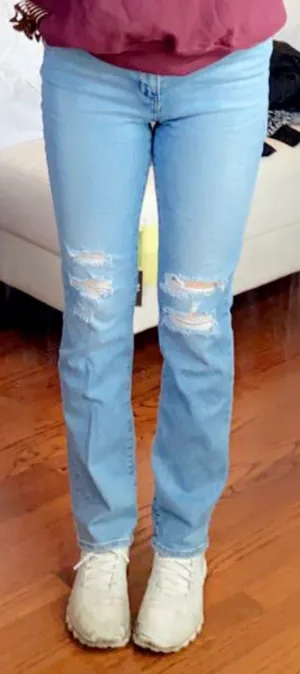 Levi's High Rise Straight Jeans thumbnail 1
