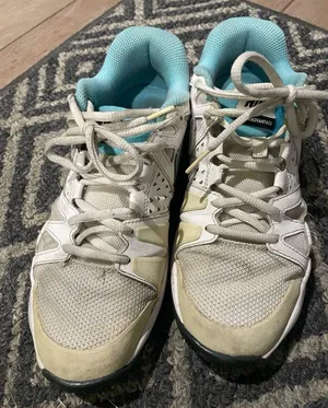 Nike Air Vapor Advantage White Turquoise Tennis Shoes thumbnail 1
