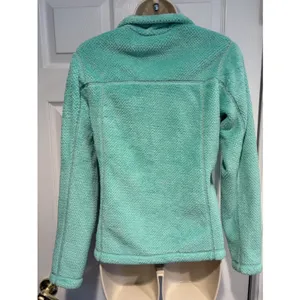 Patagonia Womens‎ Aqua Turquoise Snap T Synchilla Fleece Pullover Jacket 25443 S thumbnail 3