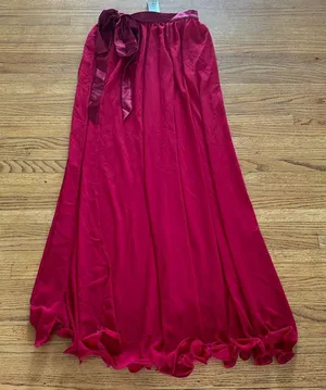 Lioness red maxi skirt thumbnail 1