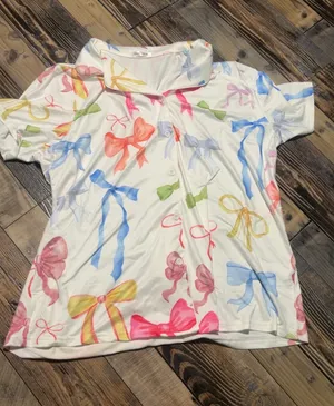 Amazon Bow Pajama Set thumbnail 2