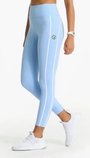 Vuori Track leggings in Orchard Light Blue Size medium thumbnail 1