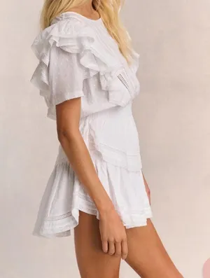 LoveShackFancy Natasha Heritage Mini Dress thumbnail 2