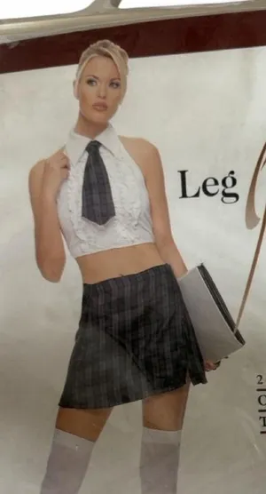 Leg Avenue Sexy School Girl Costume thumbnail 1