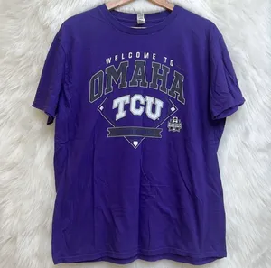 TCU baseball college World Series welcome to Omaha T-shirt thumbnail 1