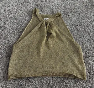 Gold superdown Top Halter thumbnail 1