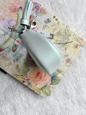 Coach Mini Carmen Bag Charm Pearlized Baby Green Leather thumbnail 5