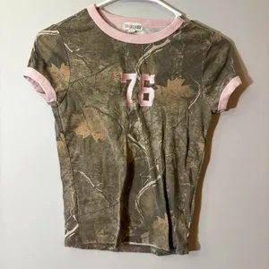 Y2K‎ orange kiss baby doll tee thumbnail 1