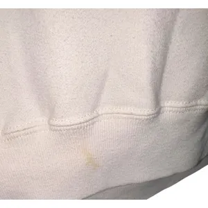 Abercrombie & Fitch Soft AF White Fleece Knit Long Sleeve Cropped Hoodie Size S thumbnail 5