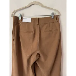NWT Ann Taylor The Wide Leg Trousers Women’s Size 2 Pleated Brown Career thumbnail 4