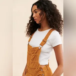 Free people ziggy cord overall jumpsuit thumbnail 7
