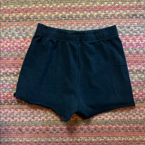 Buff Bunny Collection Black Stretch High Rise Shorts thumbnail 4