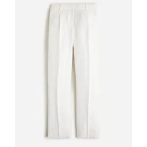 J. Crew Straight-leg Essential Pant in Chelsea Linen-Cupro Blend Size 4 Tall‎ thumbnail 4