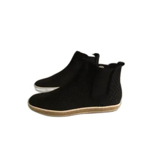 Aerosoles Women's Fun Fair‎ Fashion Sneakers slip on - Black Fabric size 8 thumbnail 3