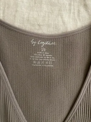 Free People Tan Tank Top thumbnail 2