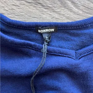 Monrow navy blue Supersoft Tied‎ Cami Dress size Xs thumbnail 5