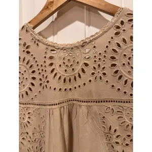 Tiny Women's Boho Lace Maxi Dress Beige Size S Brown thumbnail 7