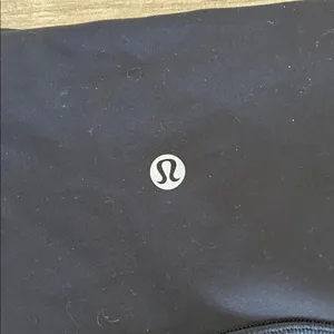 Lululemon Ebb to Street Green Ribbed Crop Top with Black Leggings bundle thumbnail 7