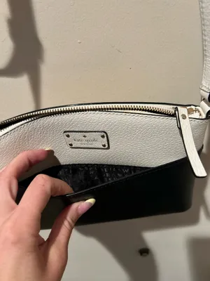 kate spade Two-Tone White & Black Crossbody Bag thumbnail 2