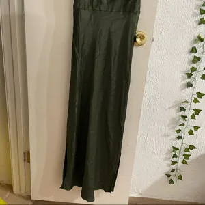 Anthropologie Maxi Green Dress thumbnail 2