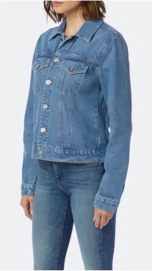 Hudson NWOT the Classic fitted trucker jacket sz l/xl thumbnail 1