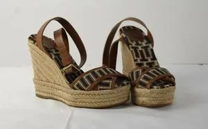 ladies Tory Burch Wedges size 36 thumbnail 1