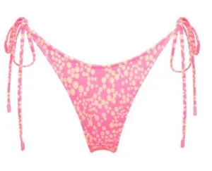 Triangl Vinka Pink Polka Bikini Bottom Sz Xs NWT thumbnail 1