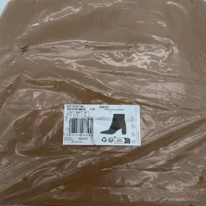 Mango Minimalist Black Vegan Suede Classic Elegance Ankle Block Heel Boots 7.5 thumbnail 10