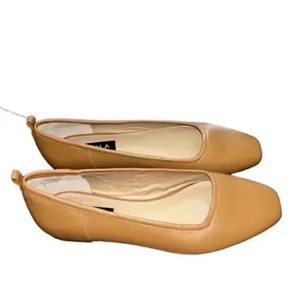 Aqua Leather Tan Flats/Shoes(Size 8.5M) thumbnail 7