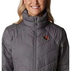 Columbia Oregon State Univesity OSU Beavers Heavenly Puffer Omni- HEAT Jacket S thumbnail 4