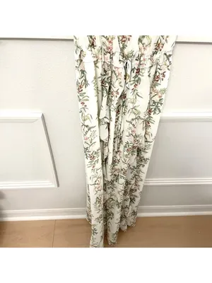 Gal Meets Glam Isabella Floral Full Length Maxi Dress Size 10 thumbnail 5