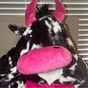 Celebrate Black and Pink Pajama Onesie thumbnail 4