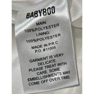 NWT Babyboo Dorothy Ivory Sequin Bow Square Neck Fit & Flare Mini Dress Size XS thumbnail 14
